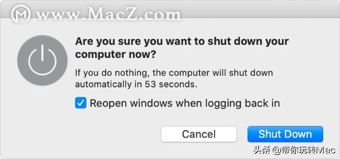 mac强制重启，mac开机进不去系统插图1
