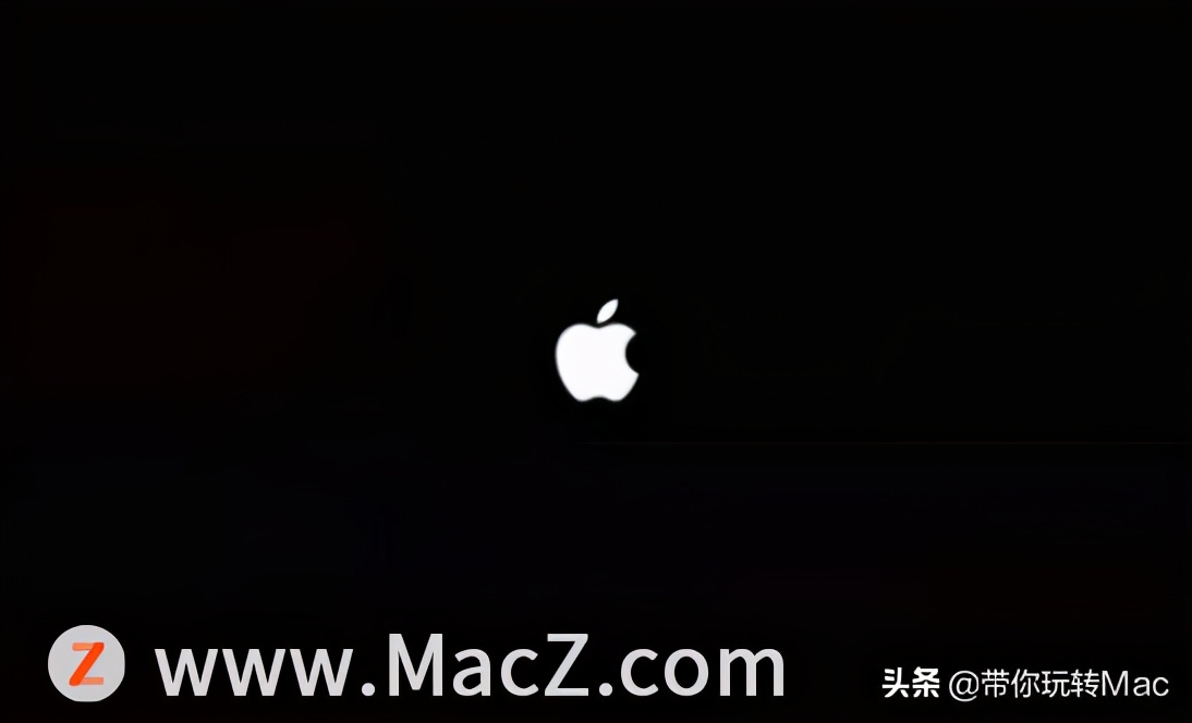 macbook强制重启，mac开机一直显示白苹果插图1