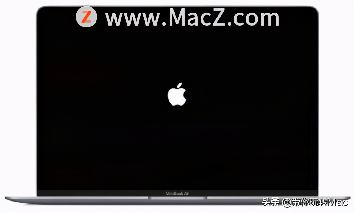 macbook强制重启，mac开机一直显示白苹果插图3