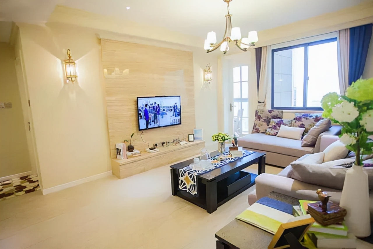 55寸电视适合多大客厅，客厅视距与电视尺寸插图